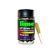 Lime - Pineapple Express 5 Pack Mini Infused Prerolls 2.5g