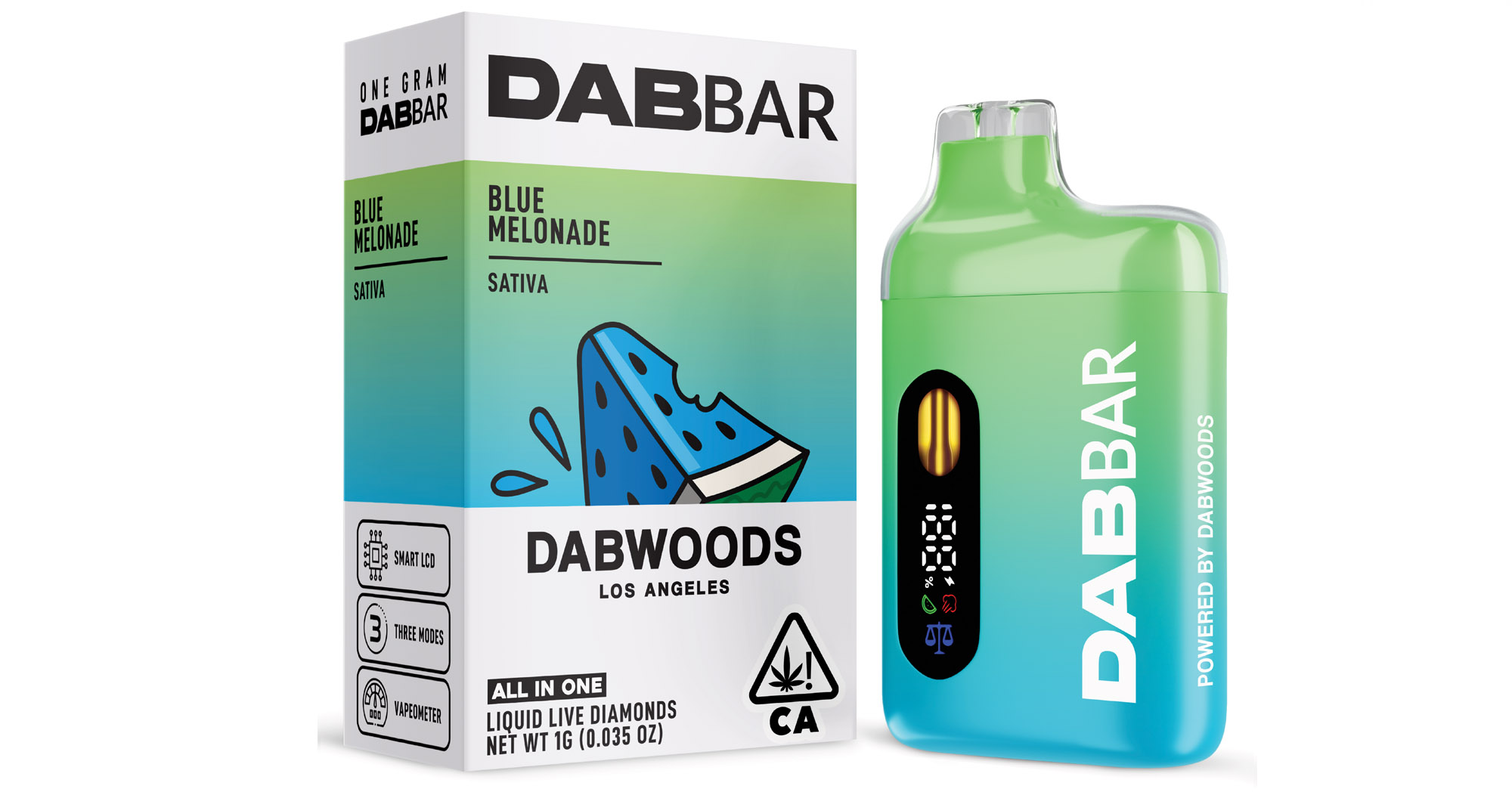 Dabwoods: Blue Melonade Liquid Live