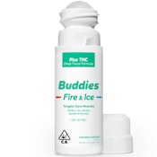 Buddies | Fire & Ice Roll On | [500mg] 250mg THC/250mg CBD