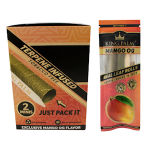King Palm - Mango | 2pc Mini Cone Pack | (KPT105) King Palm