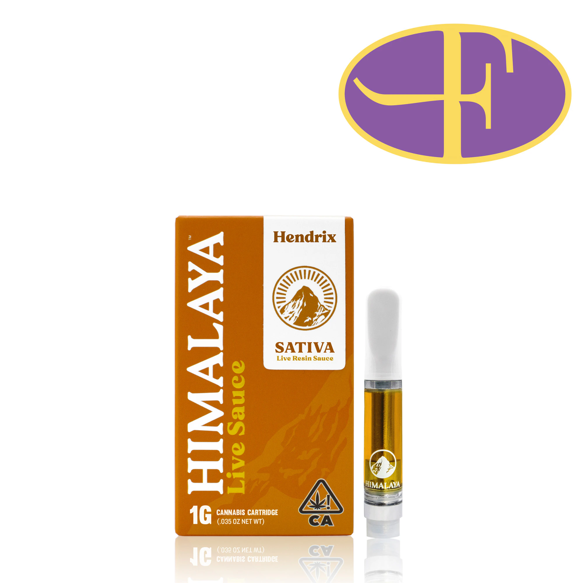 HIMALAYA - Hendrix Live Resin Cartridge Main Image
