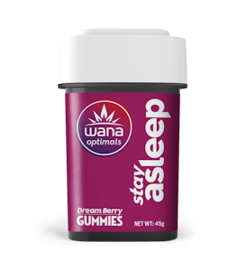 WANA - WANA | 10pk Gummies | Stay Asleep - Dream Berry w/ CBN + CBG | 100mg