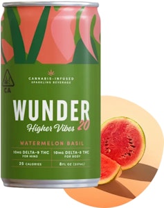 Wunder - 4pk - Watermelon Basil (Higher Vibes) - Wunder