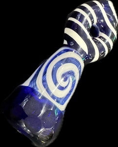 EVERGREEN - Glass Chillum with Necklace Hole