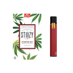 STIIIZY - Stiiizy - Red Starter Kit Battery