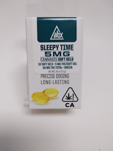 ABX - Sleepy Time Soft Gels 5mg 10 pack