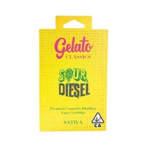 Gelato - Gelato Sour Diesel (S) Cart 1g