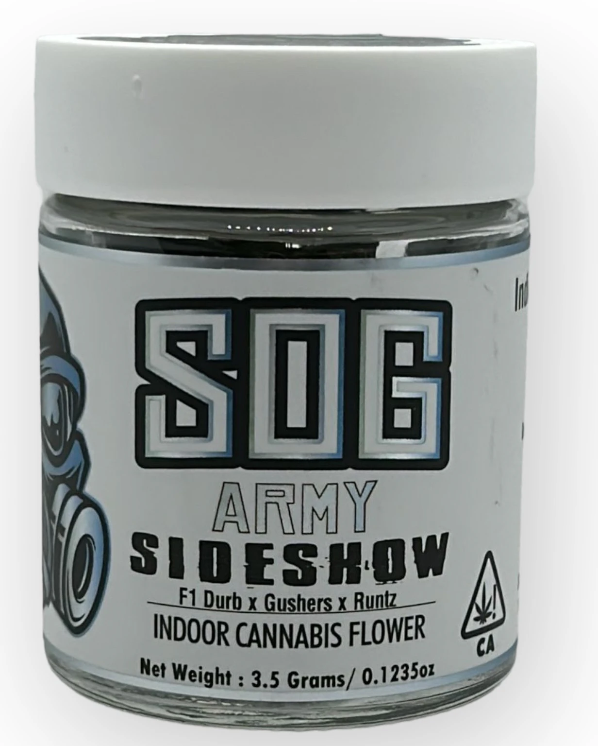 SOG ARMY - Sideshow ( ) 30.73% | SOG Army | 3.5g Jar Main Image
