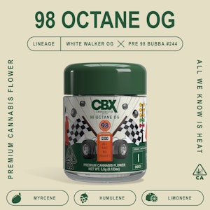 CANNABIOTIX - CBX 8th 98' Octane Indica