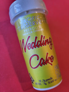 PACIFIC RESERVE - Wedding Cake 7g 10 Pack Pre-Rolls - Pacific Reserve