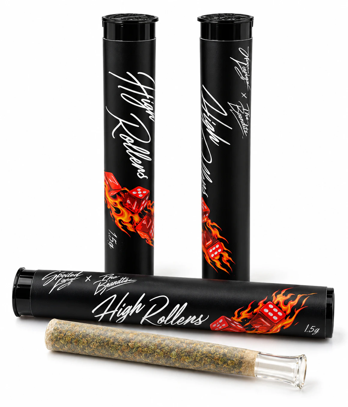 Spoiled Lungz - Spoiled Lungz | High Rollers | Pre-Roll | 1.5g | Indica Main Image