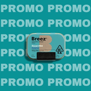 BREEZ - BREEZ PROMO: ROYAL MINT TINS (HYBRID, 100 MG THC)