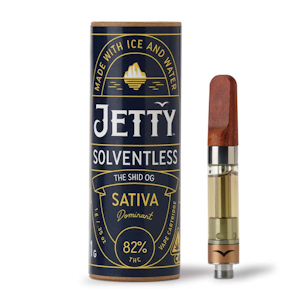 Jetty - The Shid OG - 1g Solventless Cart