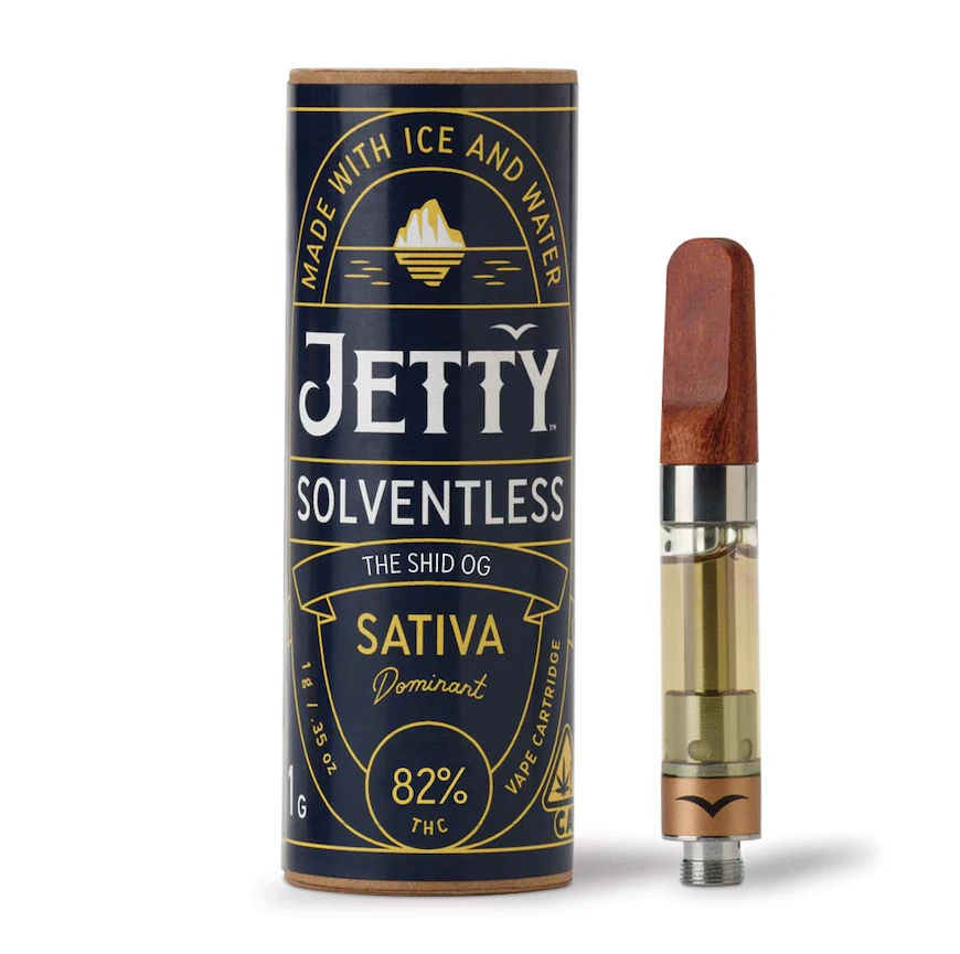 Jetty Extracts - Jetty - The Shid OG - 1g Solventless Cart Main Image