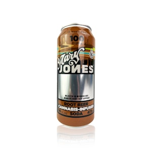 MARY JONES - MARY JONES - Drink - Root Beer Soda - 16oz Can - 100MG