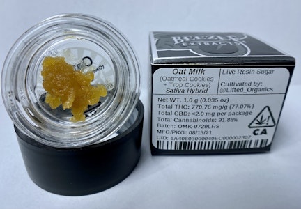 BEEZLE BRANDS - Oat Milk LR Sugar 1g - Beezle