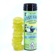Lost Farm - Sour Apple - DoSiDos Live Resin Gummies 100mg