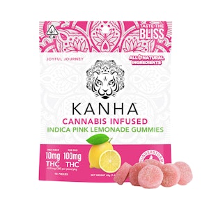 Kanha - Pink Lemonade Gummies 100mg