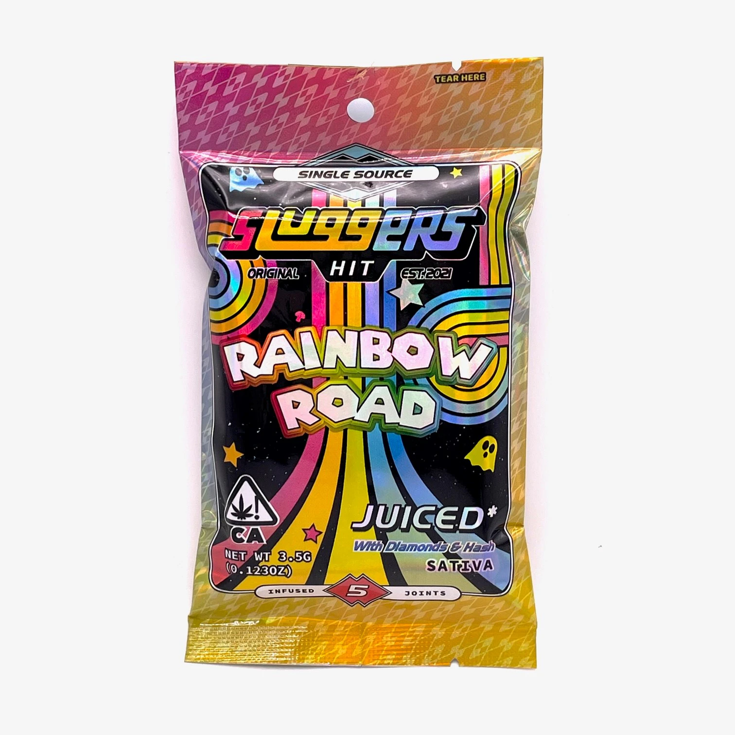 Sluggers Hit - RAINBOW ROAD INFUSED 0.7G (5PK) - SLUGGERS Main Image