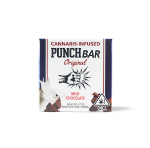 Punch Edibles - Punch Bar Milk Chocolate 100mg