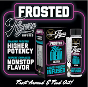 Claybourne Diamond Frosted Flyers 5pk Preroll Blue Dream