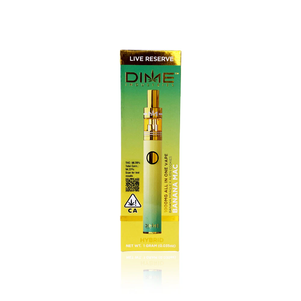 Dime Industries - DIME INDUSTRIES - All In One - Banana Mac - Live Reserve - 1G Main Image