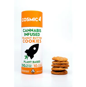 Cosmic Edibles - PEANUT BUTTER COOKIES 100MG - COSMIC EDIBLES