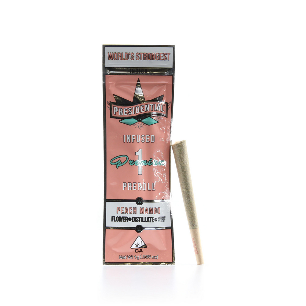 Presidential - Peach Mango Preroll 1g - Los Alamitos Dispensary Menu ...