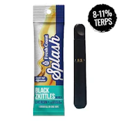 Black Zkittles Splash 1G Disposable (Live Resin + Liquid Diamonds) Adult-Use