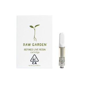 Raw Garden - 1g 1:1 Lemonberry Breeze Live Resin (510 Thread) - Raw Garden