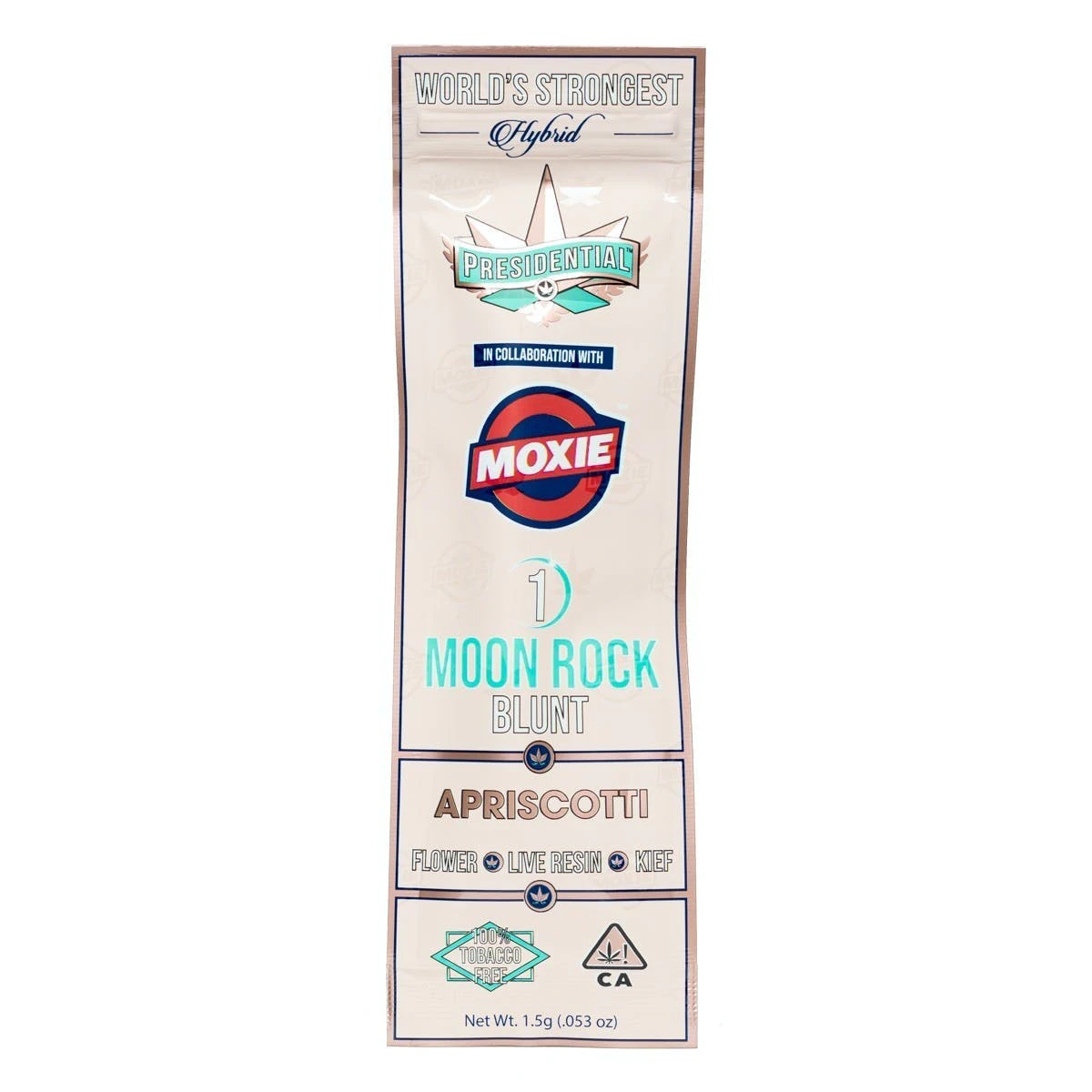 Presidential - [Presidential x Moxie] Infused Moonrock Blunt - 1.5g - Apriscotti (H) Main Image