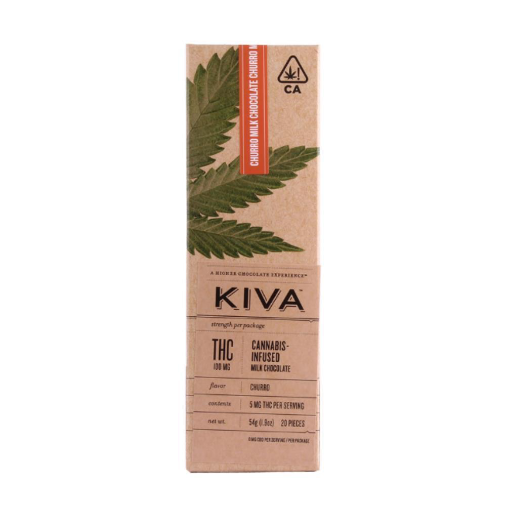 Kiva Bar Milk Chocolate Churro 100mg