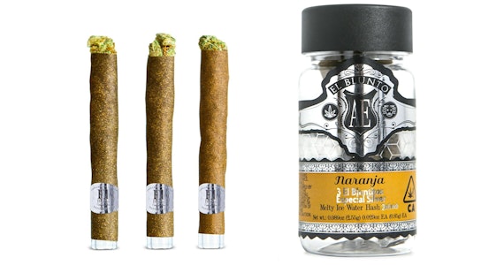 EL BLUNTO - El Blunto - Naranja Especial Silver Hash Infused Blunts - 3ct