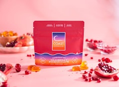 Cranberry Pomegranate 1:1:1 THC:CBD:CBN Gummies - 100 mg - Coast