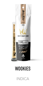 West Coast Cure - Wookies - Pre-Roll - 1g [West Coast Cure]