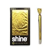 Shine - King Sized - Gold Single Sheet - Rolling Paper