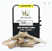 WCC Sativa Mix CUREjoint Minis Preroll Pack (S) 2.1g