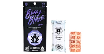 Emerald Sky - Berry Blaze 10:1 THC:CBD Gummy - 110mg