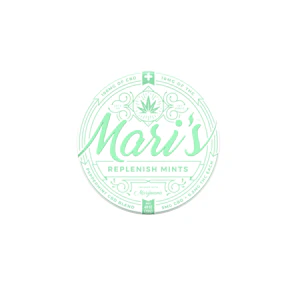 Mari's - Peppermint| Replenish Mints CBD Blend 110mg | Mari's