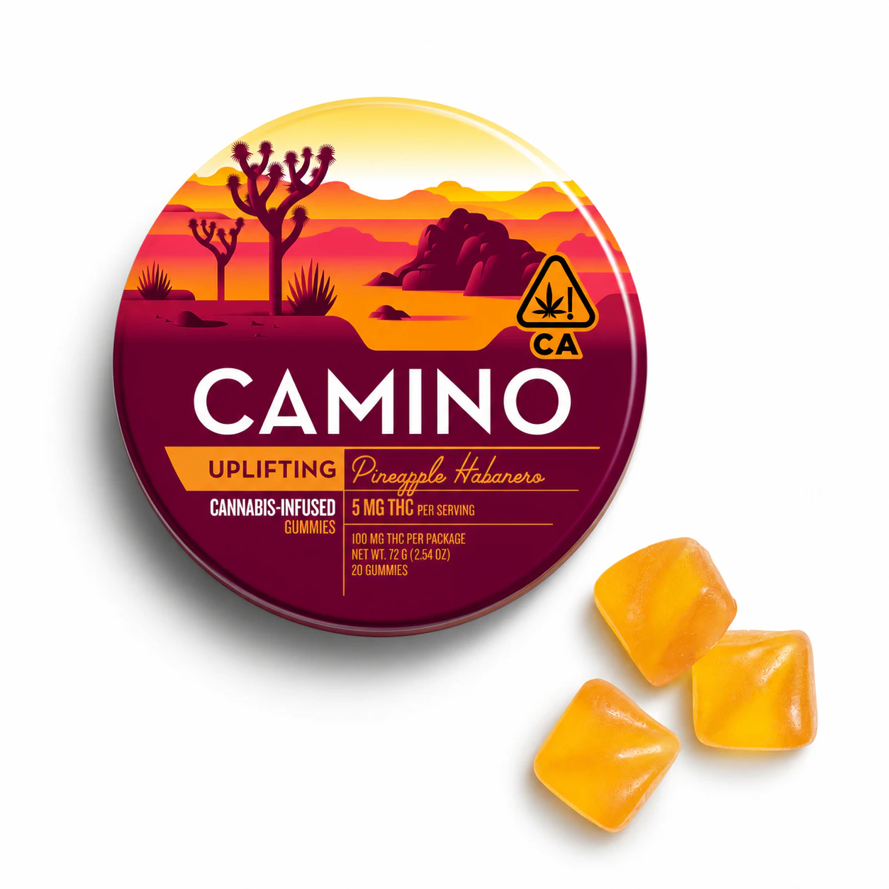 Camino - Camino | Pineapple Habanero | Uplifting | 10-pk Main Image