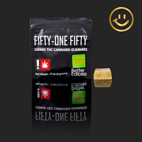 Fifty-One Fifty | 1:1 THC/CBD Gummy | 100mg