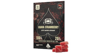 Heavy Hitters - Guava Strawberry Live Rosin Gummies - 100mg