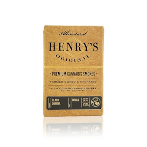 HENRY'S - HENRY'S - Preroll - Black Domina - 4-Pack - 2G