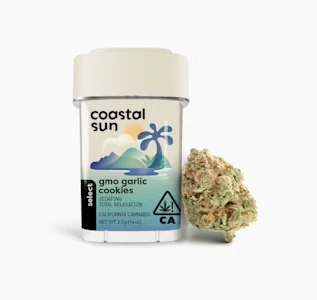 COASTAL SUN - Coastal Sun Greenhouse 3.5g - GMO Garlic Cookies 28-30%