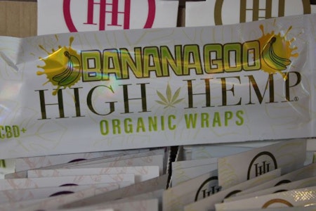 High Hemp Organic Wraps CBD+ - Banana Goo