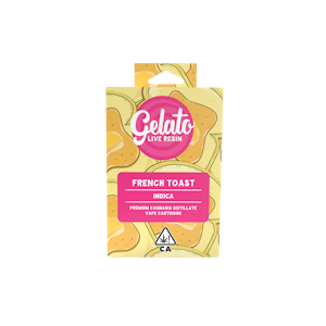 GELATO - Gelato - 1g Live Resin Cart - French Toast