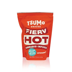 TSUMO SNACKS - TSUMO SNACKS - Edible - Fiery Hot - Crunchers - 100MG