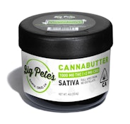 Cannabutter Sativa 1000mg THC Jar - Big Pete's
