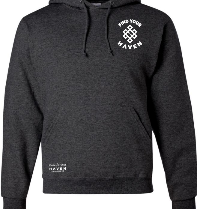 Haven Main Collection Find Your Haven Hoodie (M) Orange County
