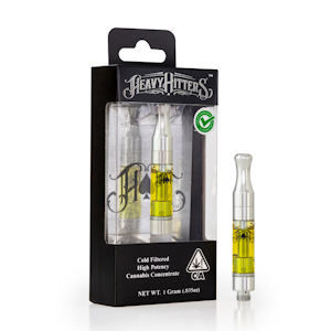 HEAVY HITTERS - Heavy Hitters - Ultra Potent Diablo OG 1g Cartridge